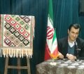 مراسم افتتاحیه نخستین جشنواره قصه های ننه شاهسون در شهرستان پارس آباد