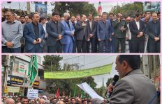 راهپیمایی مردم شهرستان پارس آباد در محکومیت اغتشاشگران اخیر انجام شد