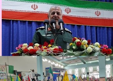 برگزاری رزمایش اقتدار ایران قوی در پارس آباد