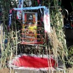 نمایشگاه خیمه عاشورا در روستای تکله کندی برپا شد