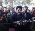 افتتاح خیمه گاه فرهنگی و هنری یار هفتاد و سوم در ماه محرم