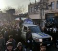 استقبال از یک شهید گمنام در شهرستان مرزی پارس آباد+ تصاویر