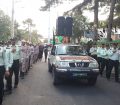 مراسم دسته عزاداری و سوگواری نیروهای نظامی و انتظامی در پارس آباد برگزار شد.
