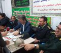 میز خدمت به مناسبت چهل سالگی انقلاب اسلامی در پارس آباد برگزارشد