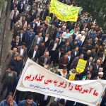 حماسه آفرینی وحضور پرشور پارس آبادی ها در راهپیمایی ۱۳ آبان۹۸/ گزارش تصویری