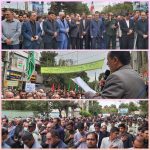 راهپیمایی مردم شهرستان پارس آباد در محکومیت اغتشاشگران اخیر انجام شد
