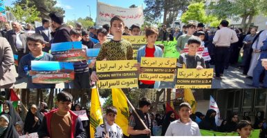 حماسه روز جهانی قدس با حضور گسترده دهه هشتادی ها ونودی ها در پارس آباد