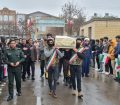 میزبانی پیکر شهدای گمنام در دانش آموزان مدارس شهرستان پارس آباد