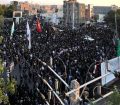 پارس آباد علم سقای کربلا بر دوش می کشد