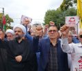 راهپیمایی نمازگزاران و مردم پارس آباد در حمایت از مردم مظلوم غزه