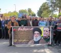 راهپیمایی مردم انقلابی و ولایی پارس آباد در محکومیت جنایت ترور شهید سید حسن نصرالله. ویدیو +تصویر