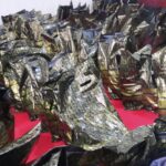 کمک ۵۰۰ میلیون تومانی هئیت بانوان صاحب الزمان (عج) شهرستان پارس آباد به جبهه مقاومت