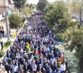 پارس‌آباد یکپارچه مدافع فلسطین شد/ فریاد حمایت از فلسطین در پارس آباد