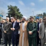راهپیمایی مردم مرزی شهرستان پارس آباد در روز جهانی قدس