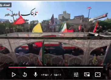 ۲۰ ویدیوی تماشایی از مراسم تشییع و نماز بر پیکر رهبر شهید در مشهد