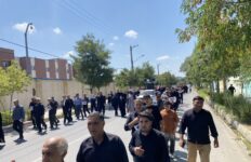 پیادهروی جاماندگان اربعین در پارسآباد برگزارشد